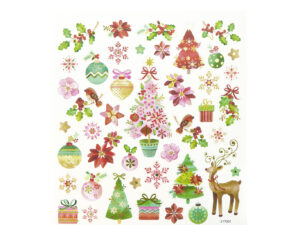 vánoční samolepky